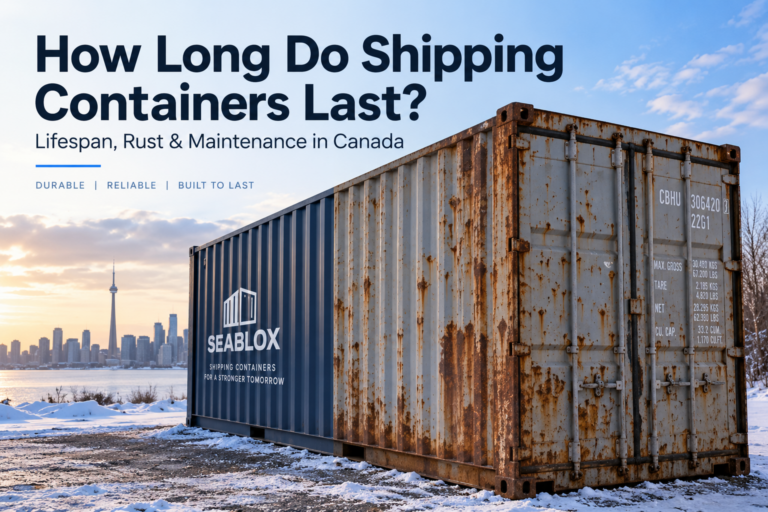 how long do shipping containers last