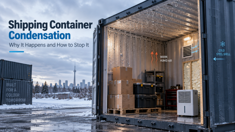 shipping container condensation